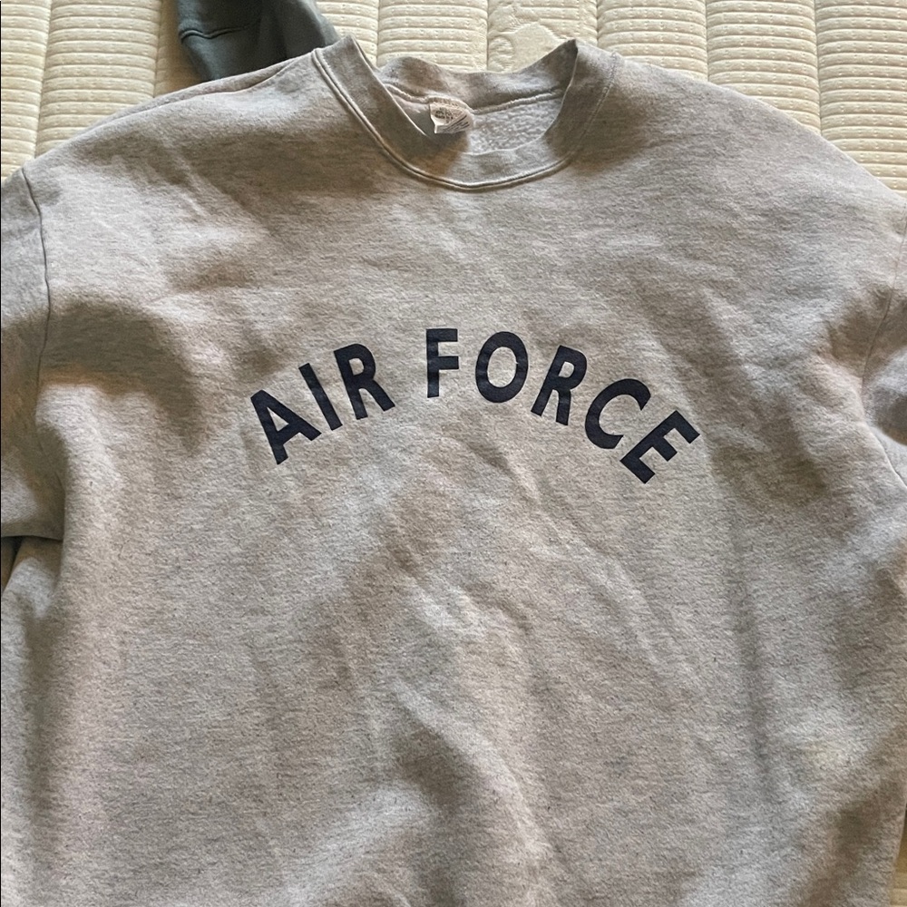 Gray Air Force Sweatshirt